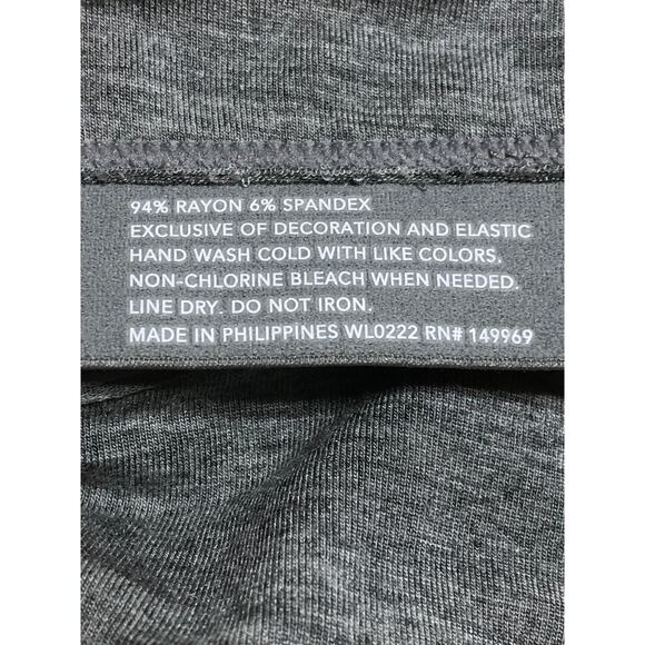 Lively Push Up Bra 36B Gray The Wireless Convertible Adjustable Straps Padded - Picture 8 of 8